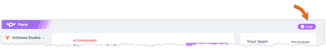 New dedicated Help button