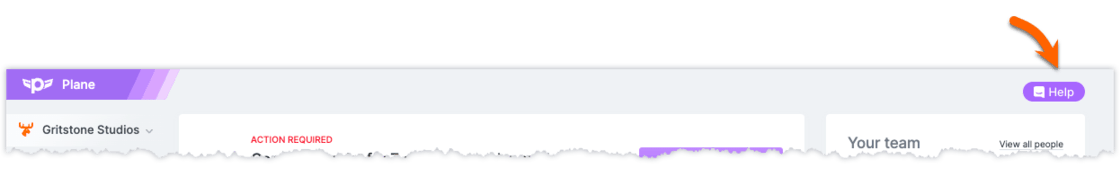 New dedicated Help button