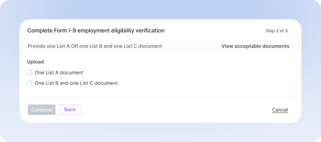 Updated Form I-9 for US employees