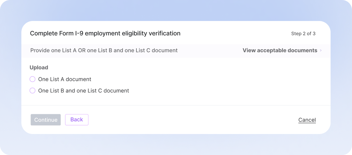 Updated Form I-9 for US employees