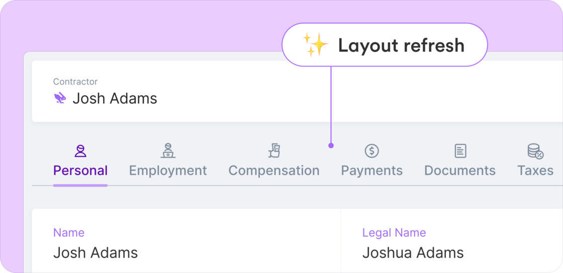 A small layout upgrade and behind-the-scenes improvements