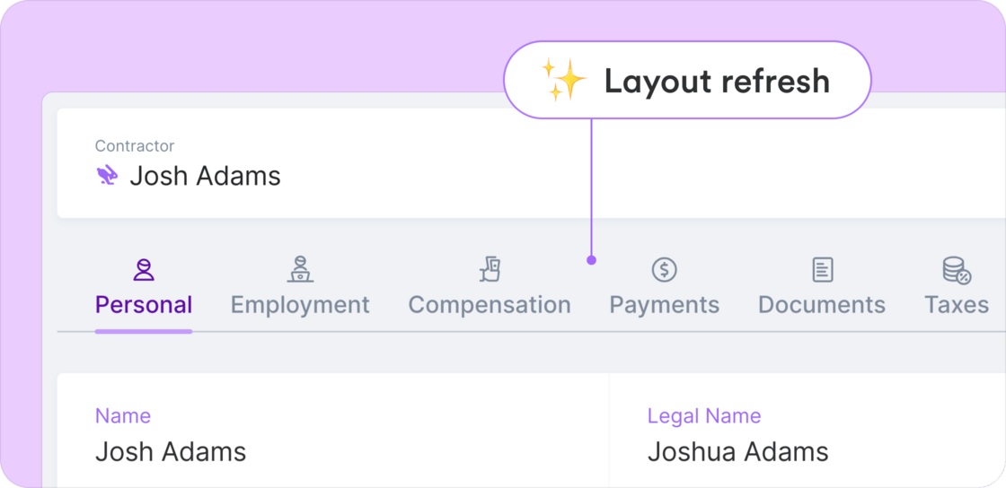 A small layout upgrade and behind-the-scenes improvements