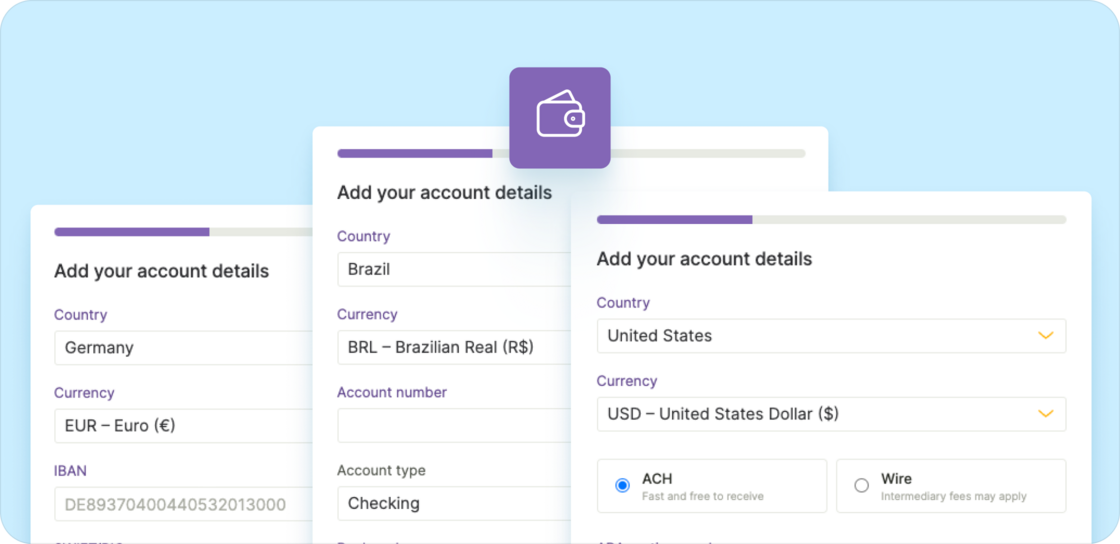 New bank account flow: Smarter and faster setup