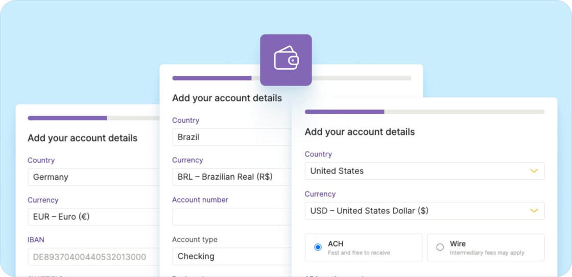 New bank account flow: Smarter and faster setup
