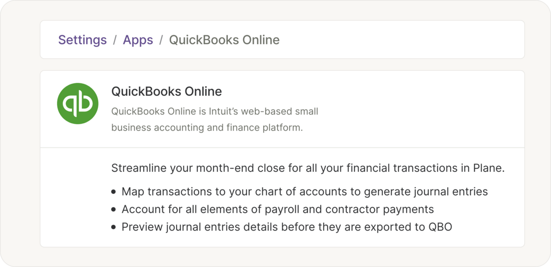 Updated QuickBooks Online app and accounting improvements