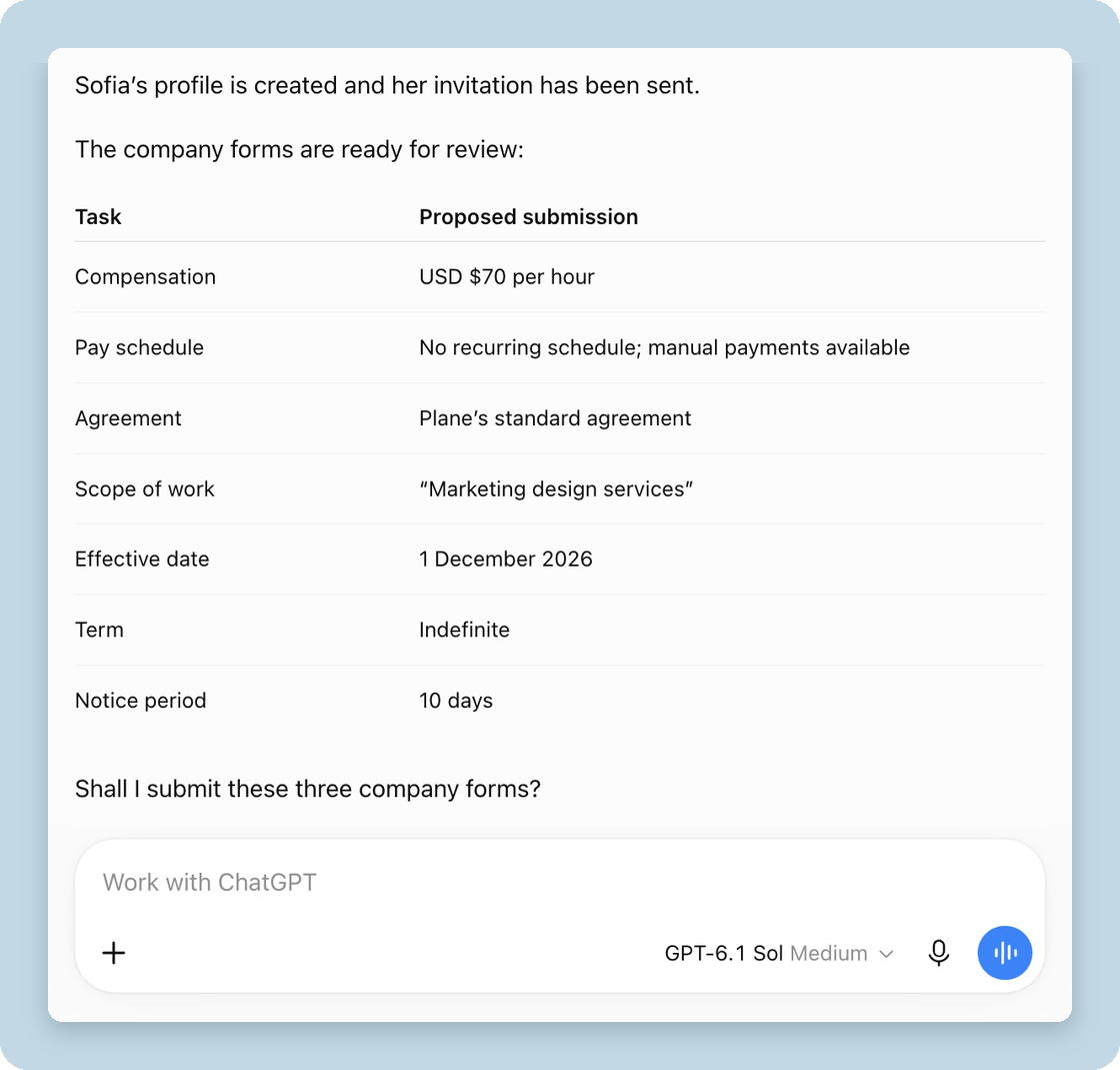 Onboard new team members from your AI app