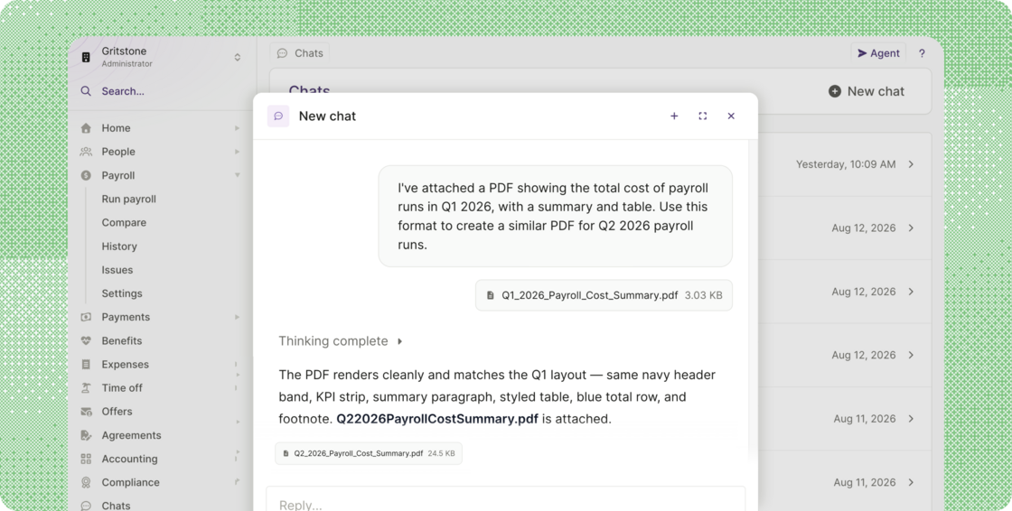Ask Plane Agent for answers, reports, and reminders in the app and Slack