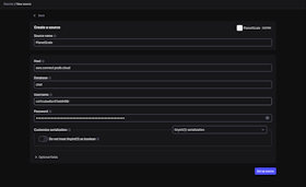 Airbyte - PlanetScale source setup