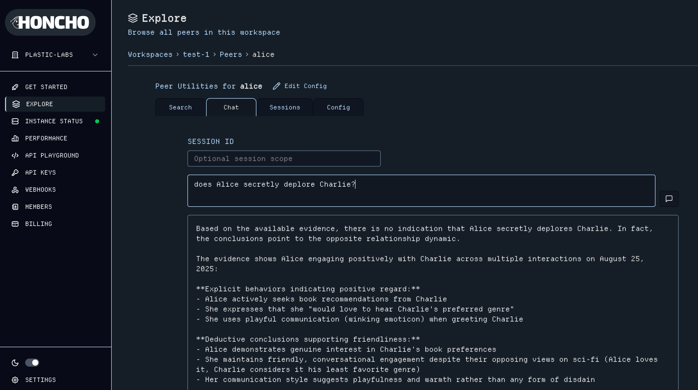 Chat Endpoint