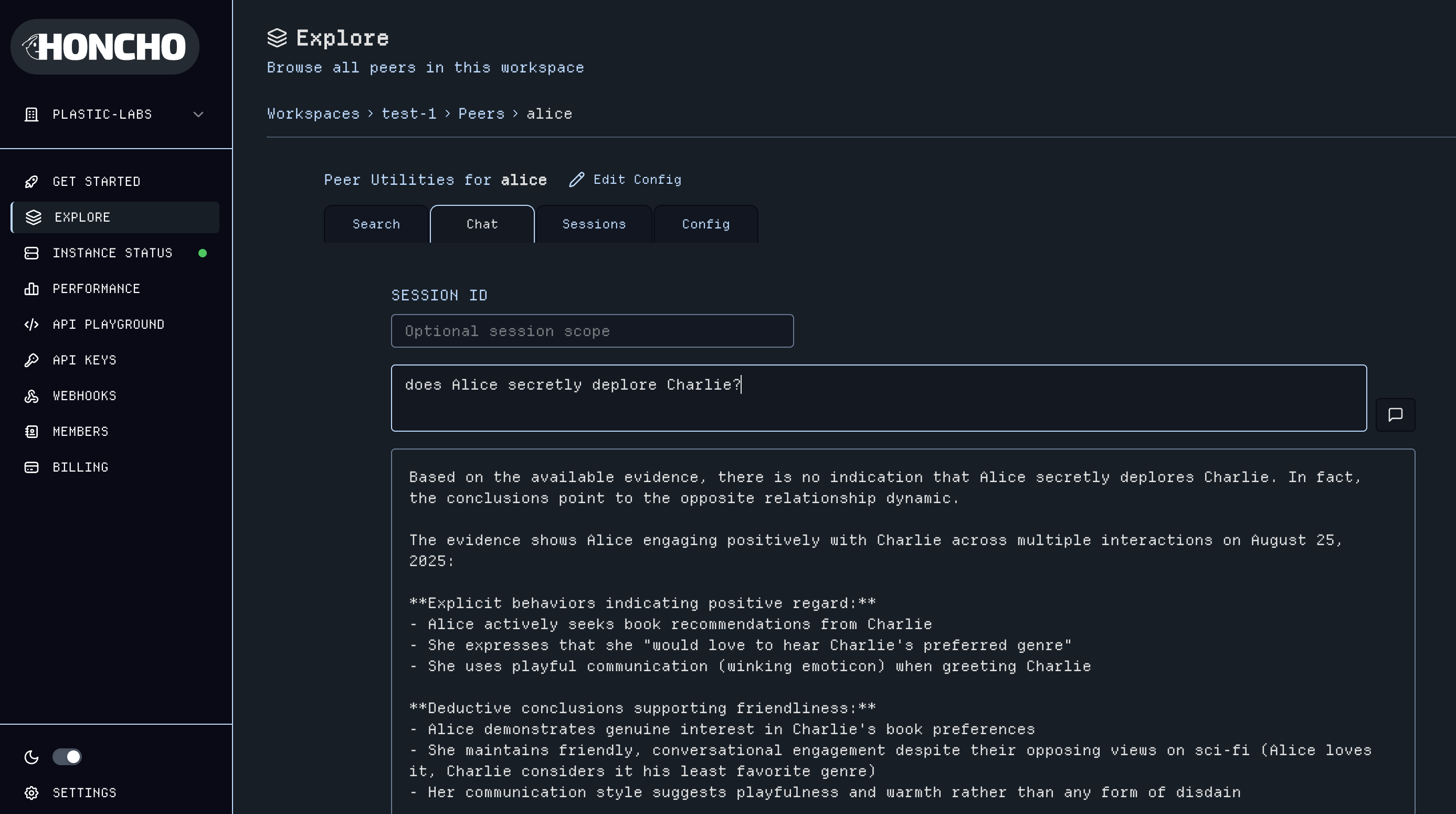 Chat Endpoint