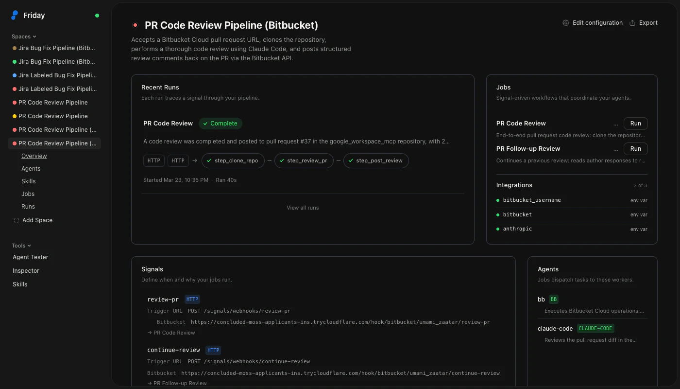Webhook URLs in signals section