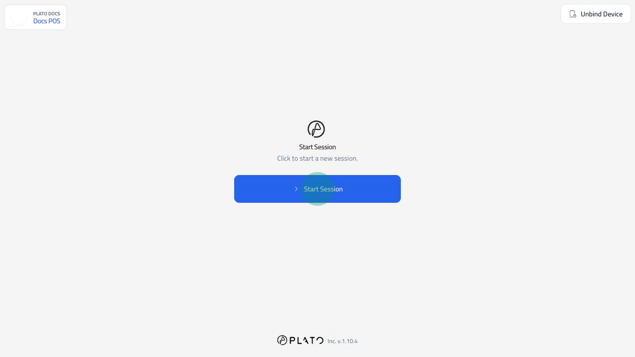 Start Session button