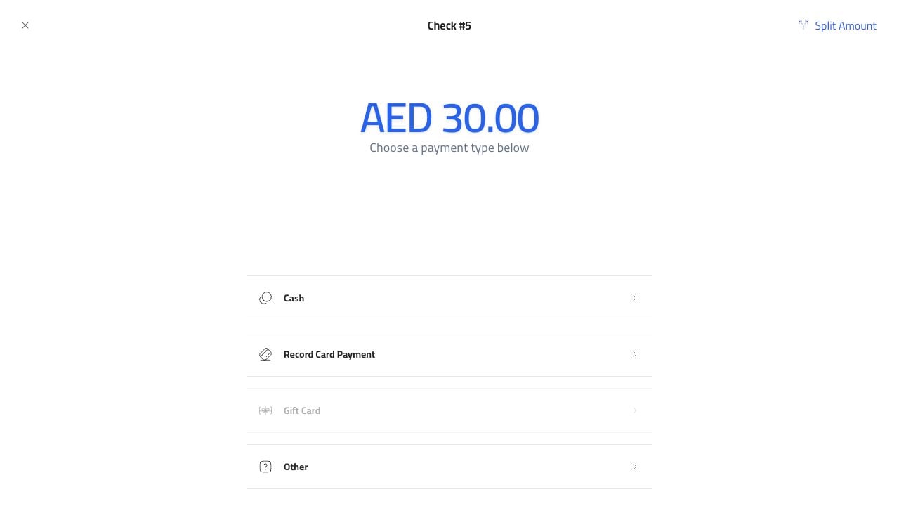 Payment methods