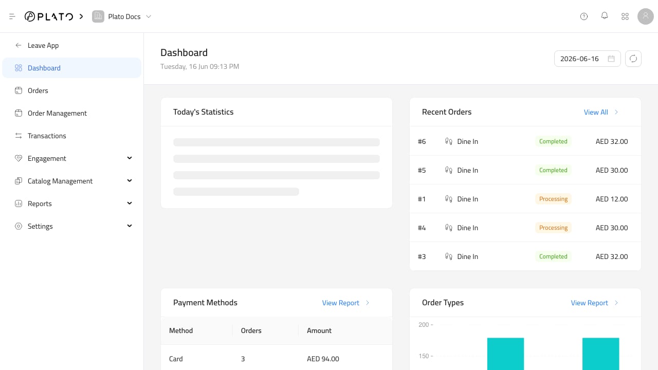 Retail dashboard