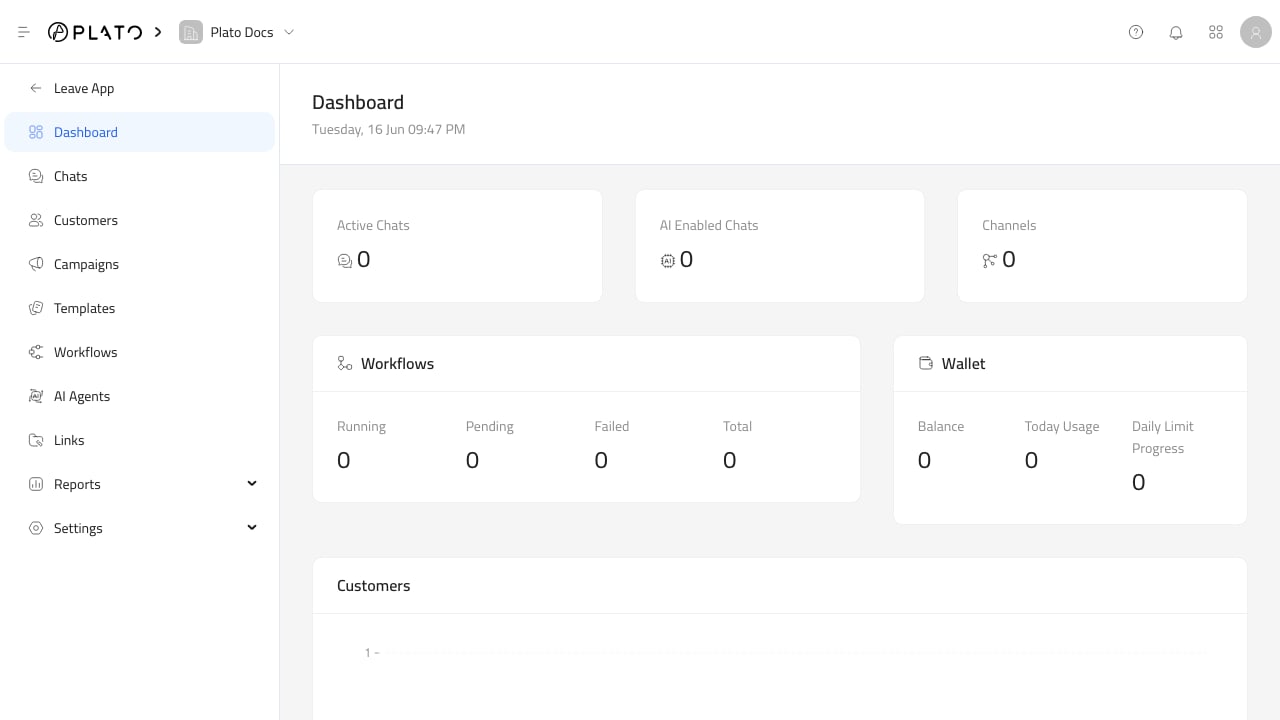 Connect360 dashboard