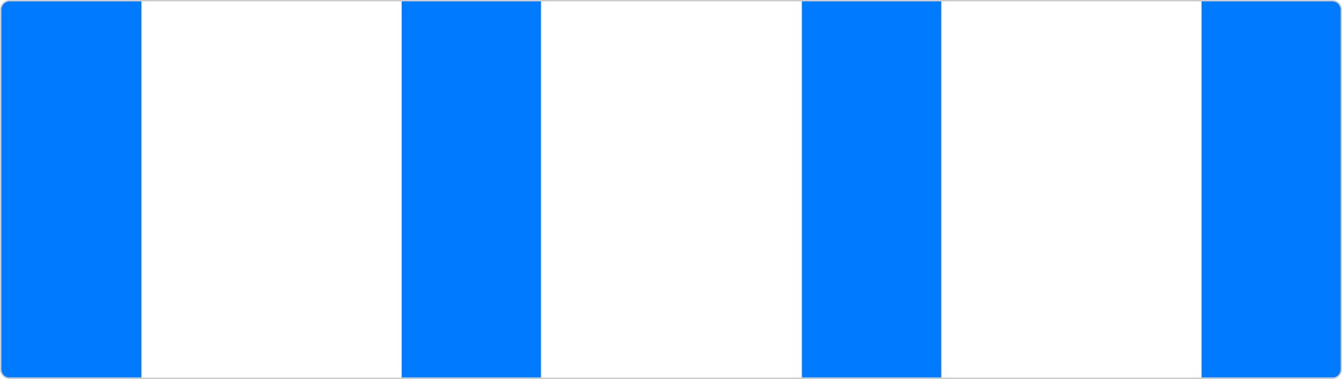 Space Between Distribution