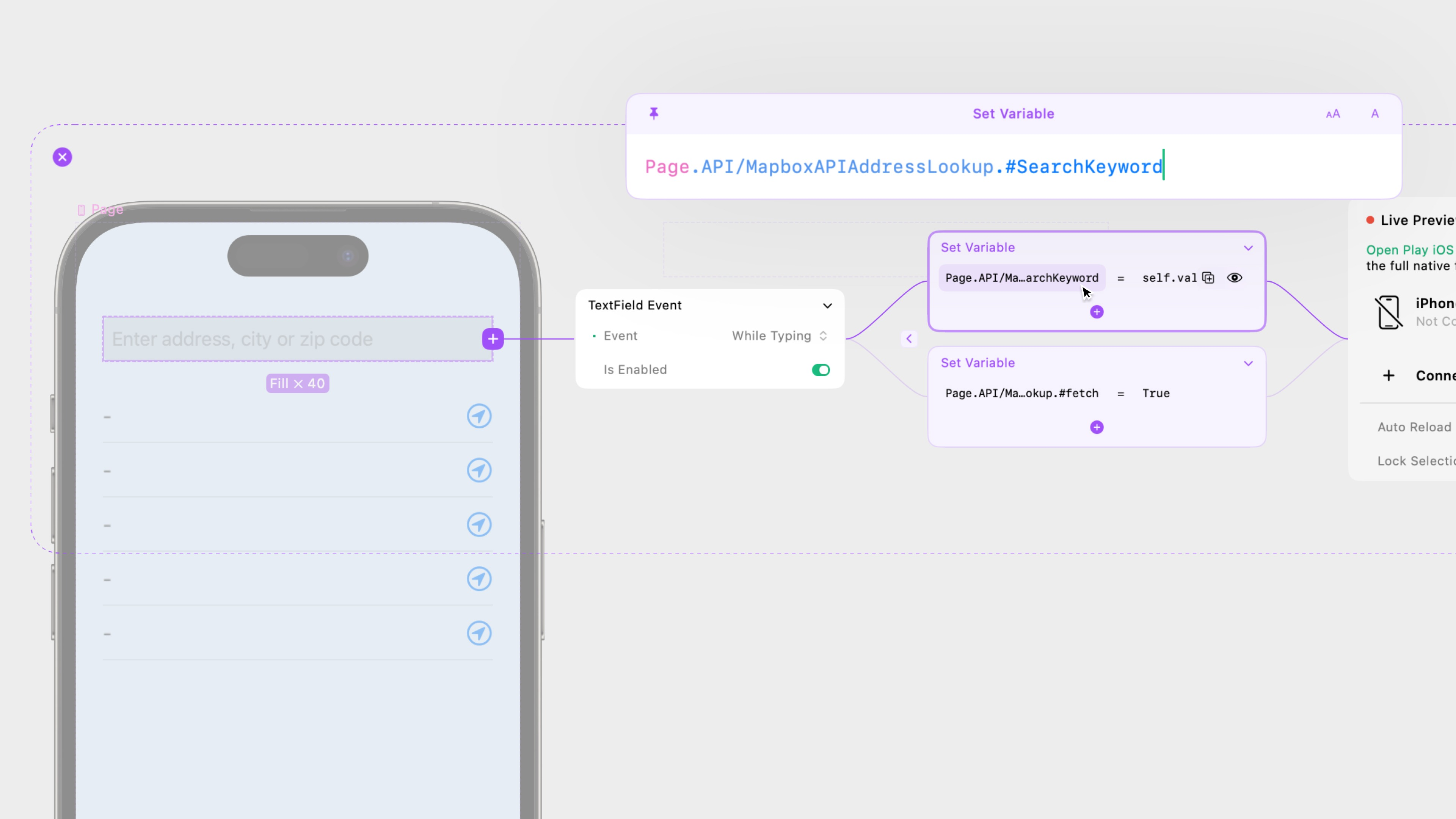 Textfield Input