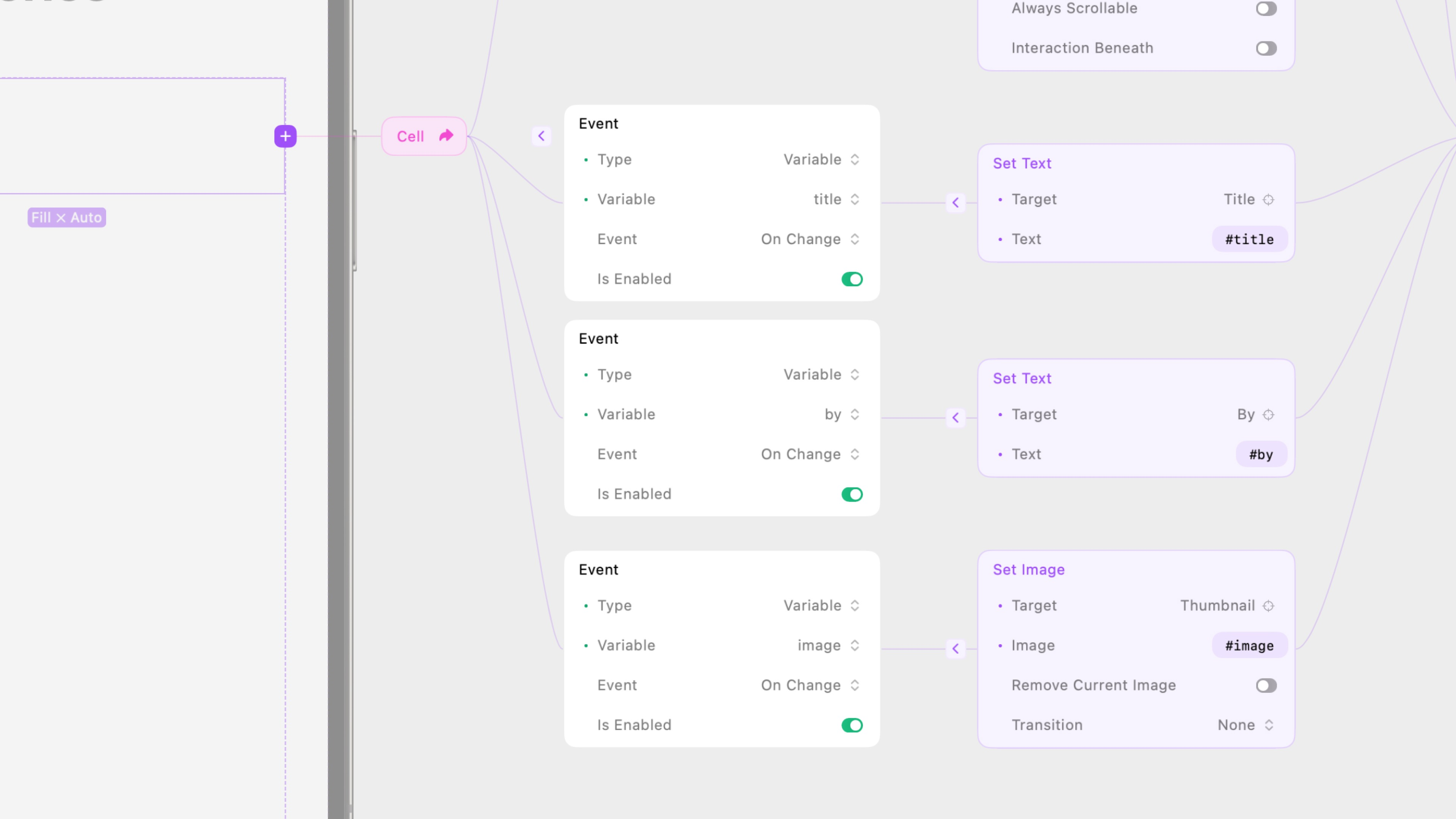 Populate Data