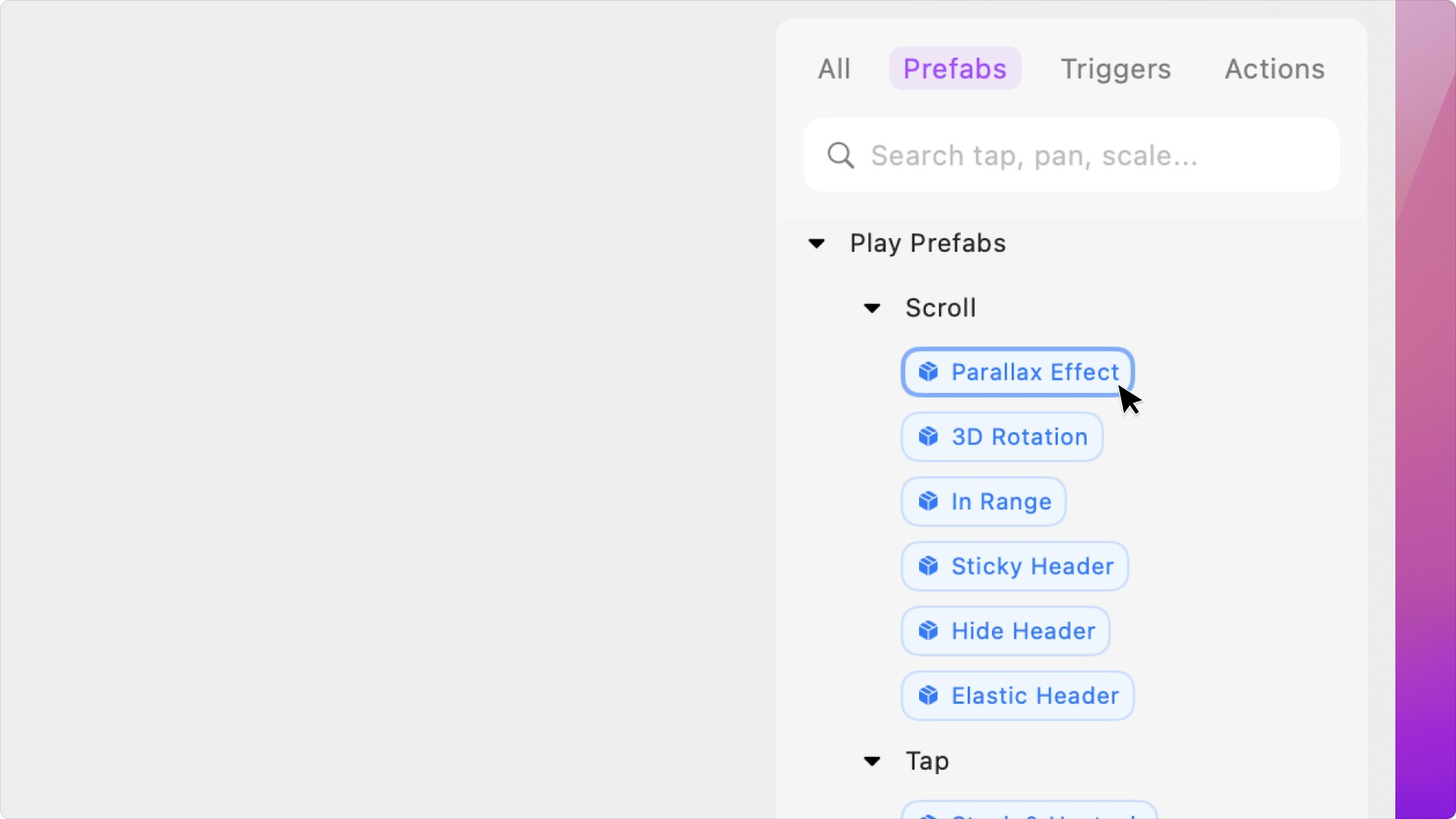 Prefabs List