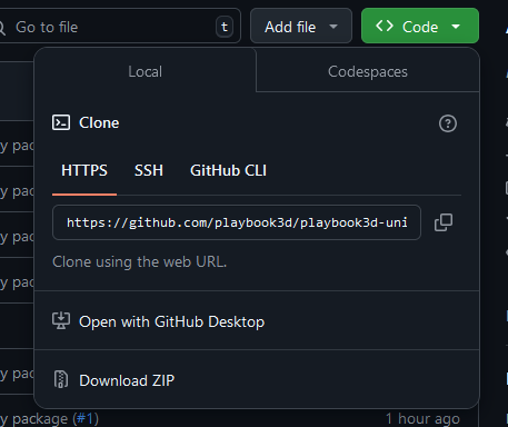 Github URL