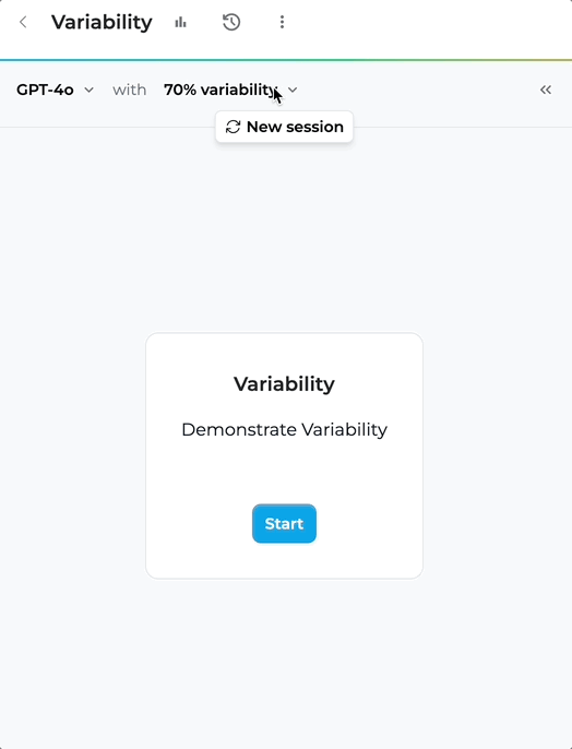 Variability Selection Demo