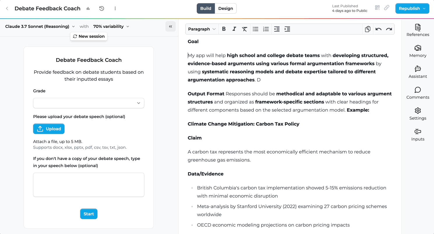 Adding references demonstration