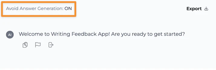 Verification that setting is enabled