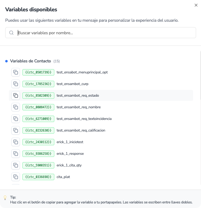 variables
