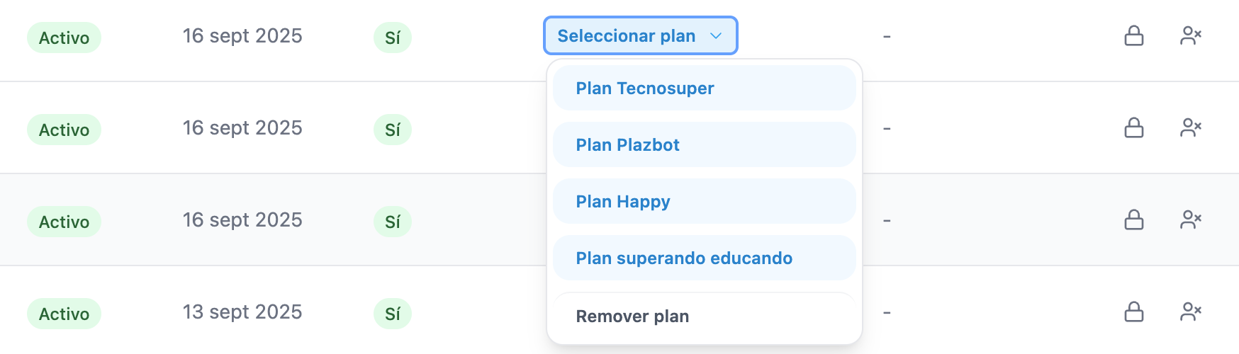Cambio de Contraseña