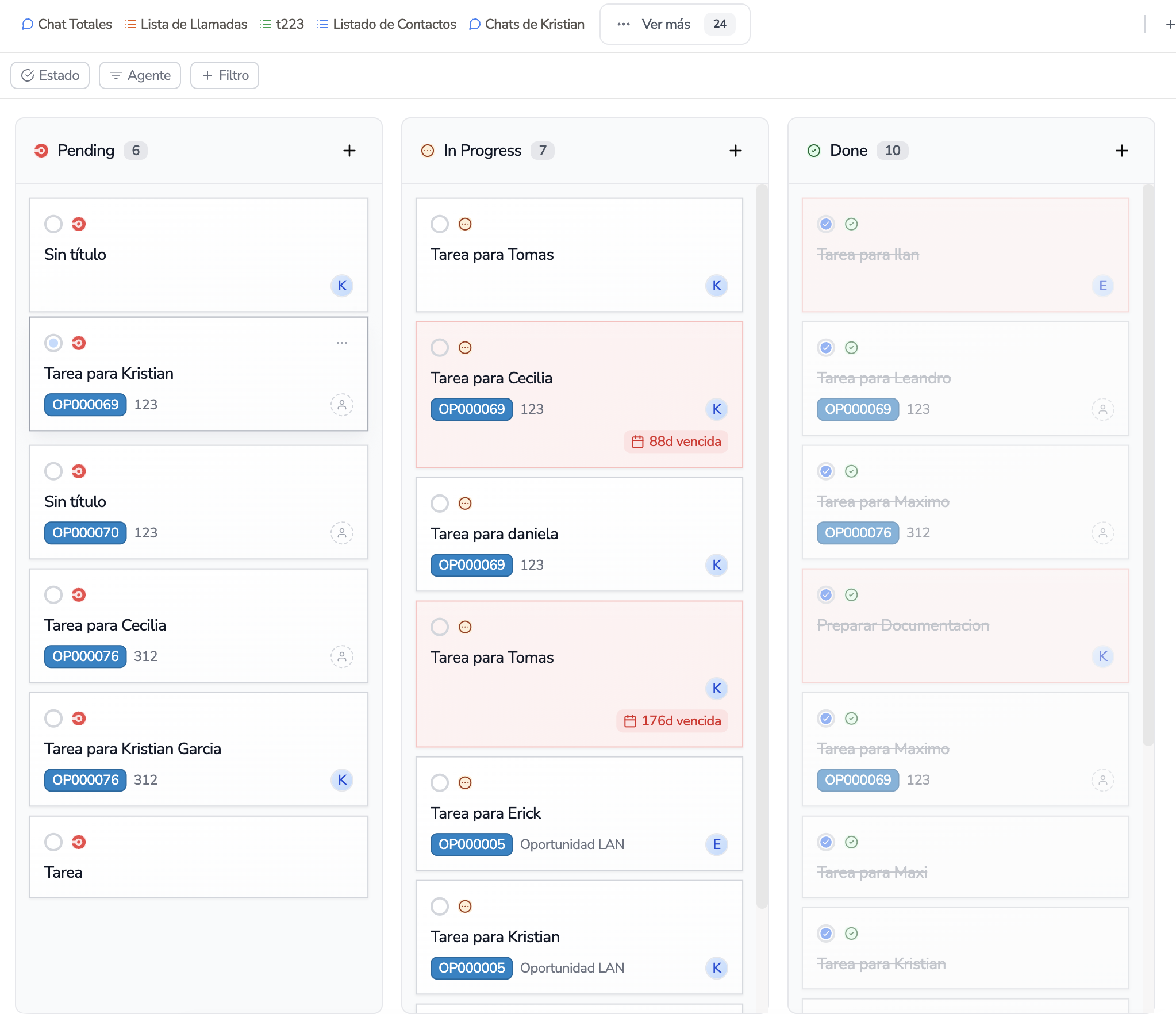 Tarea Kanban