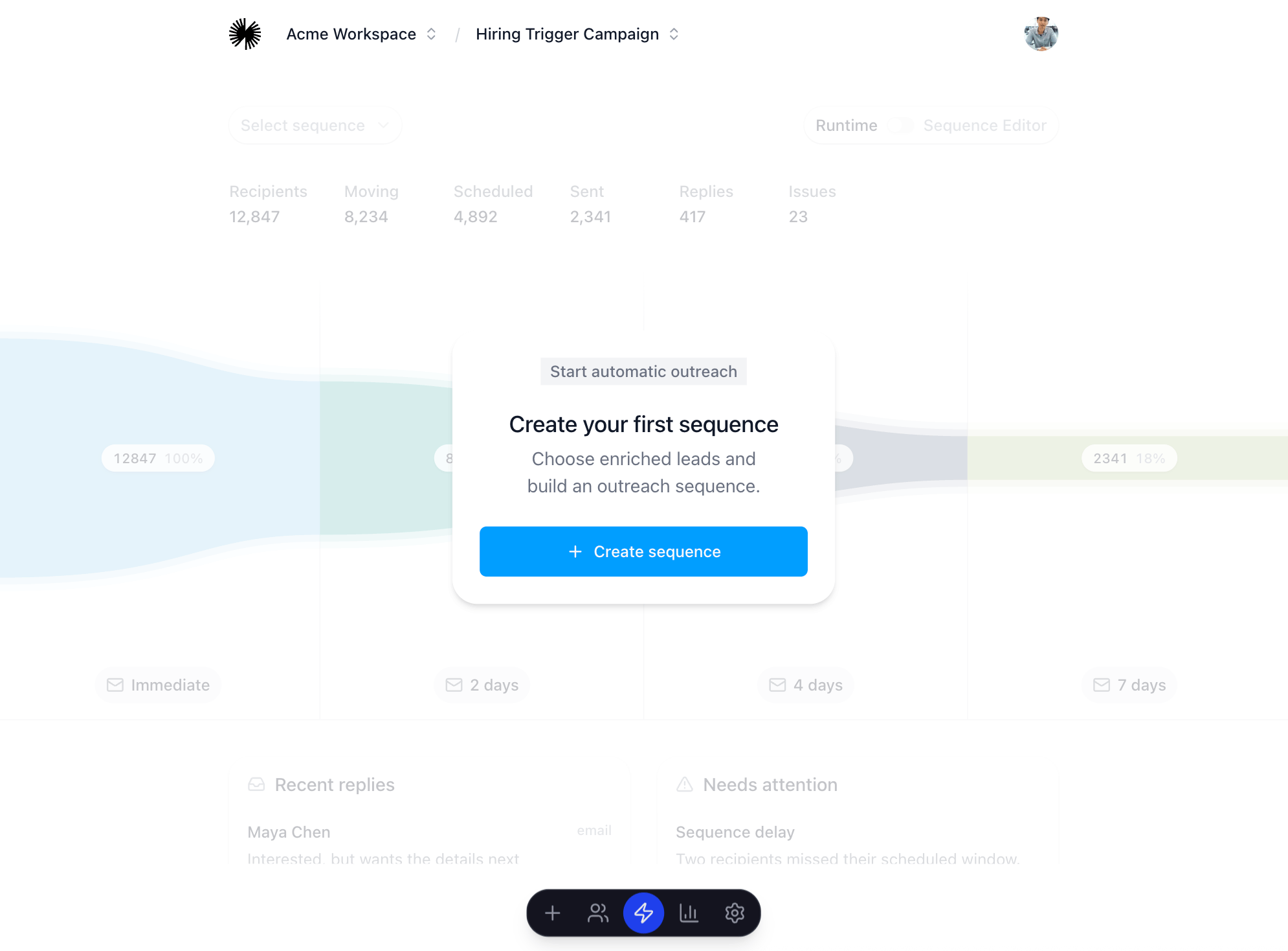 Sequence builder