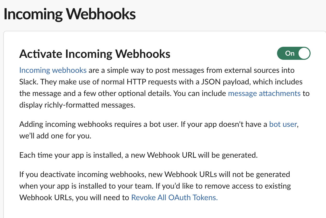 Slack channel selection modal showing available channels to post to