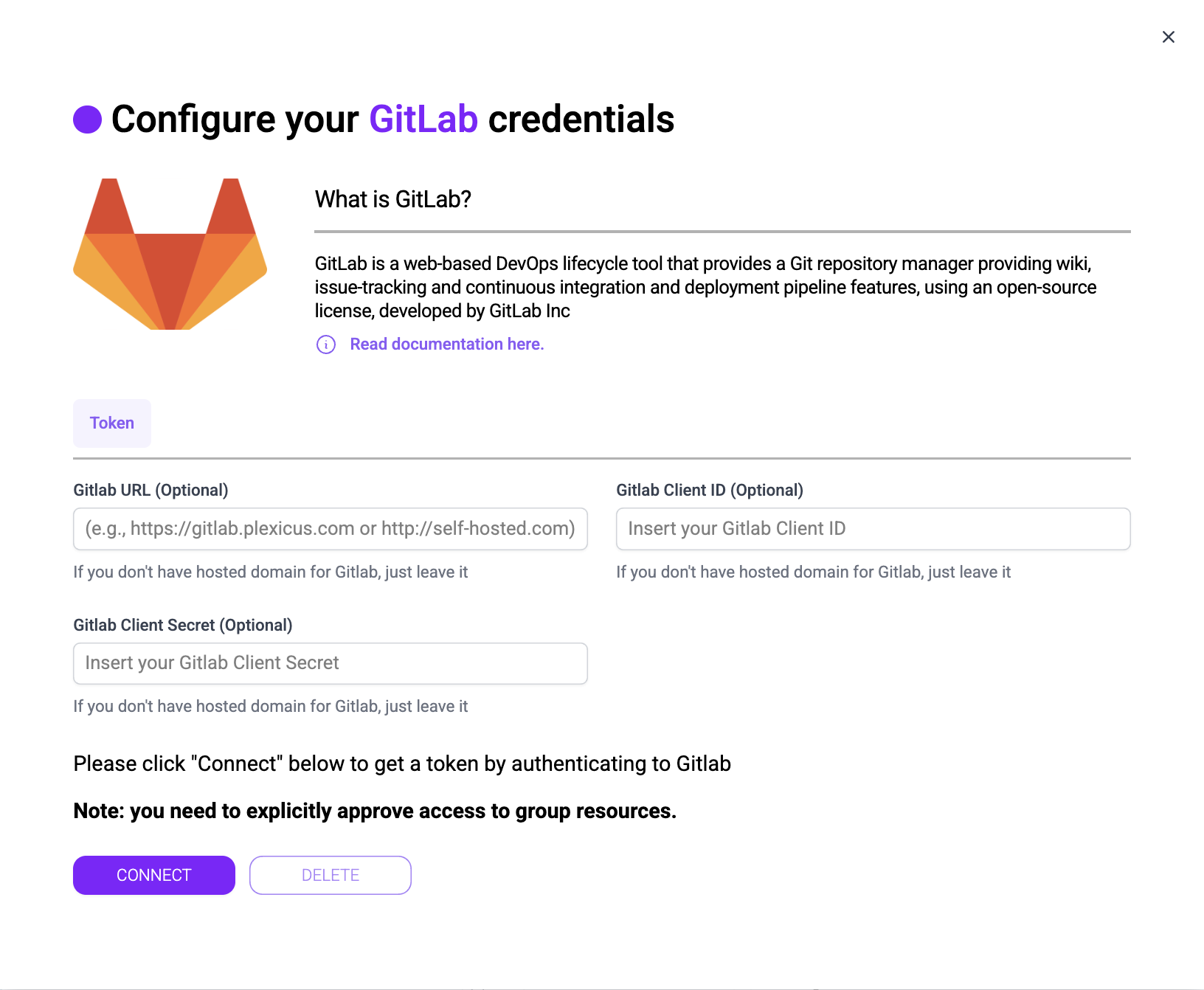 Gitlab Panel