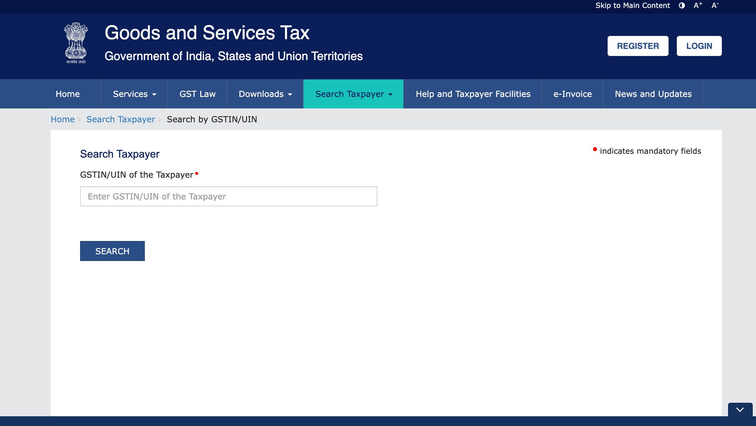 GST supporting document