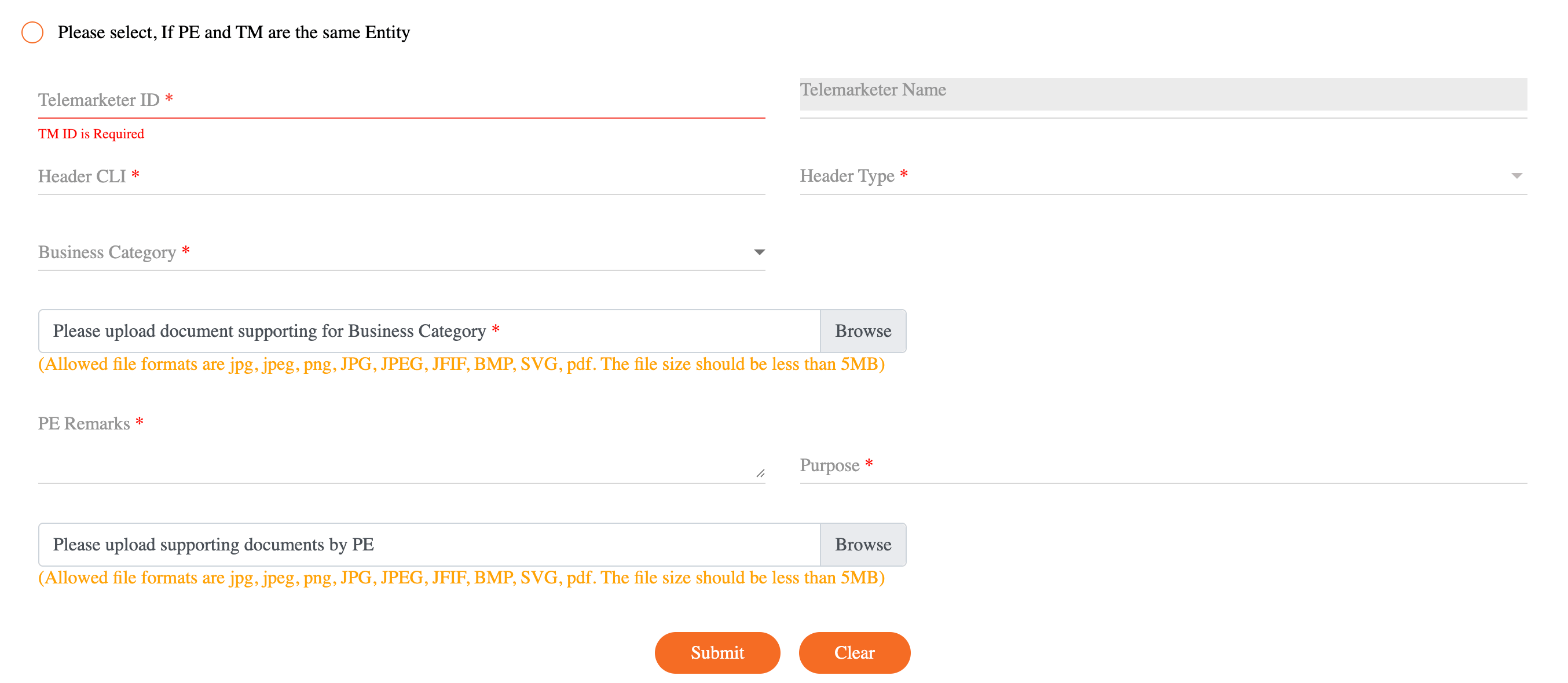 Partner-Managed selector