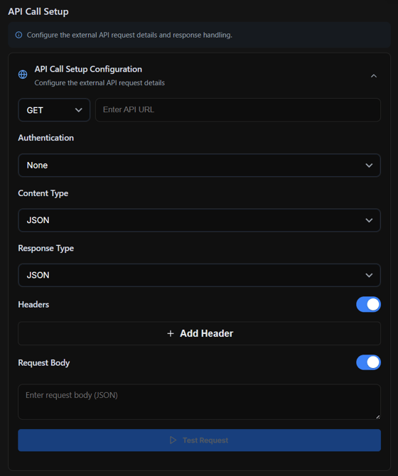 API Call Node - Documentation