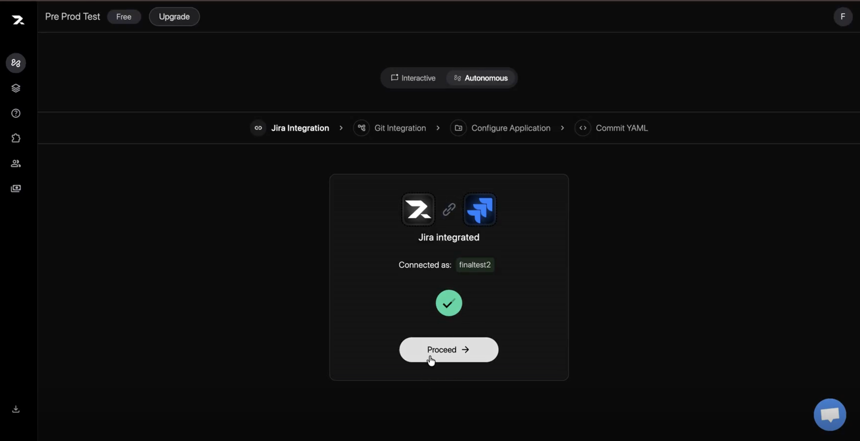 The Autopilot setup checklist showing Jira integrated successfully.