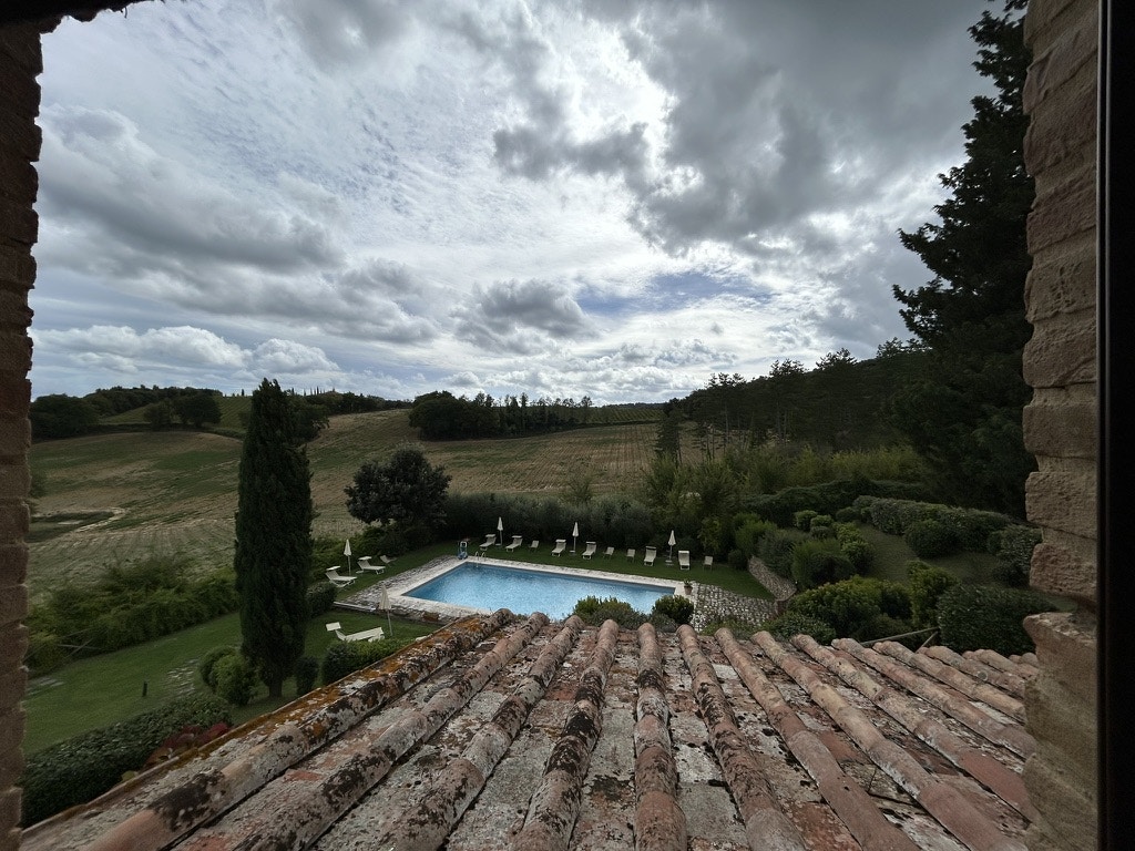 The restored farmhouse