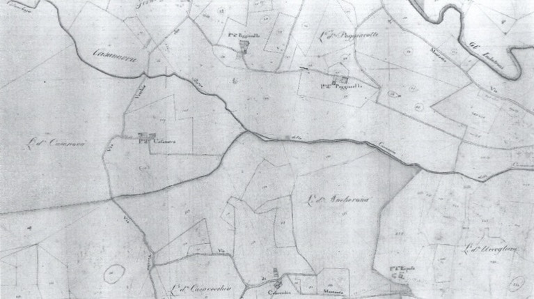 The original ruined structure in 1999