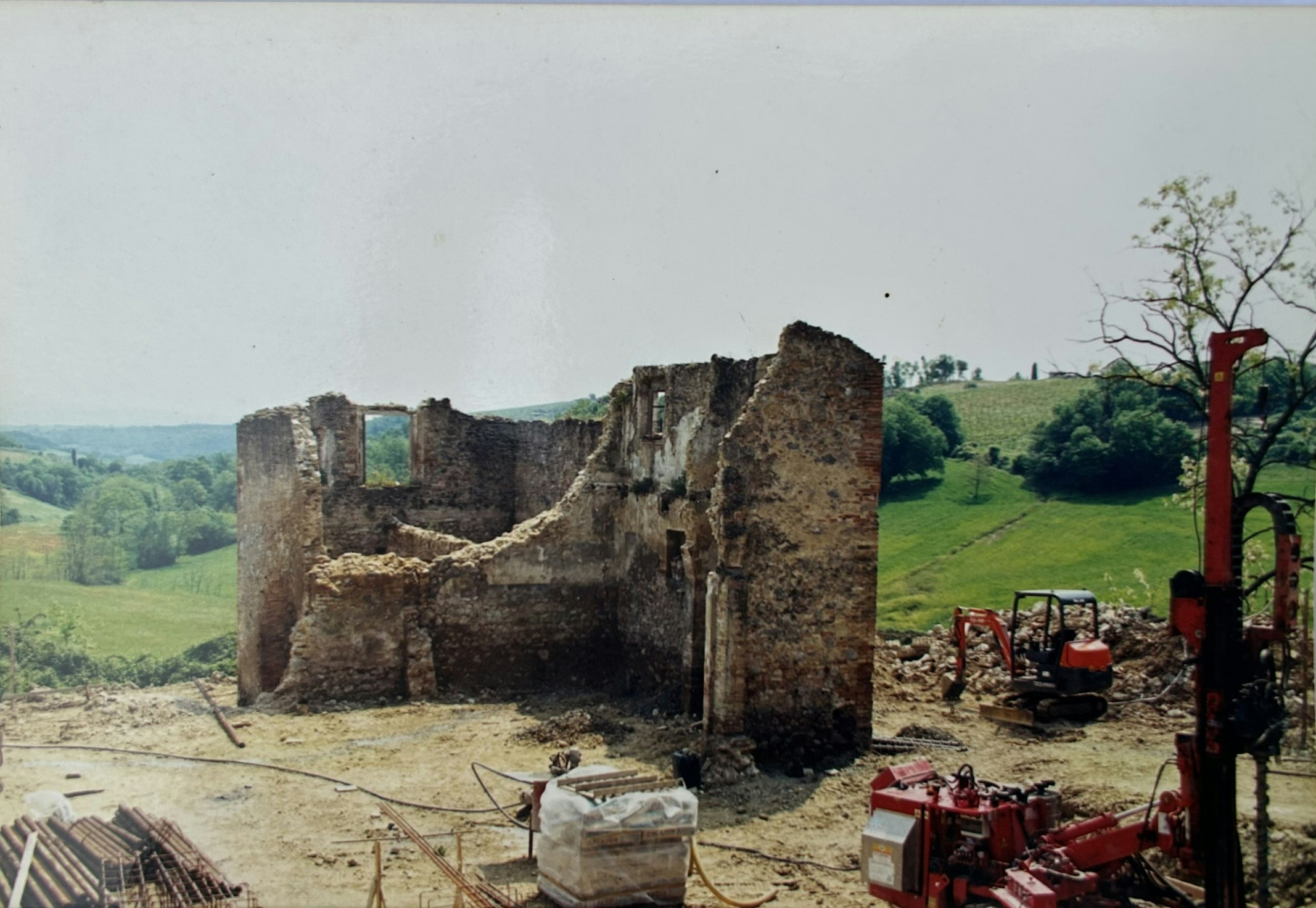 Restoration work in progress