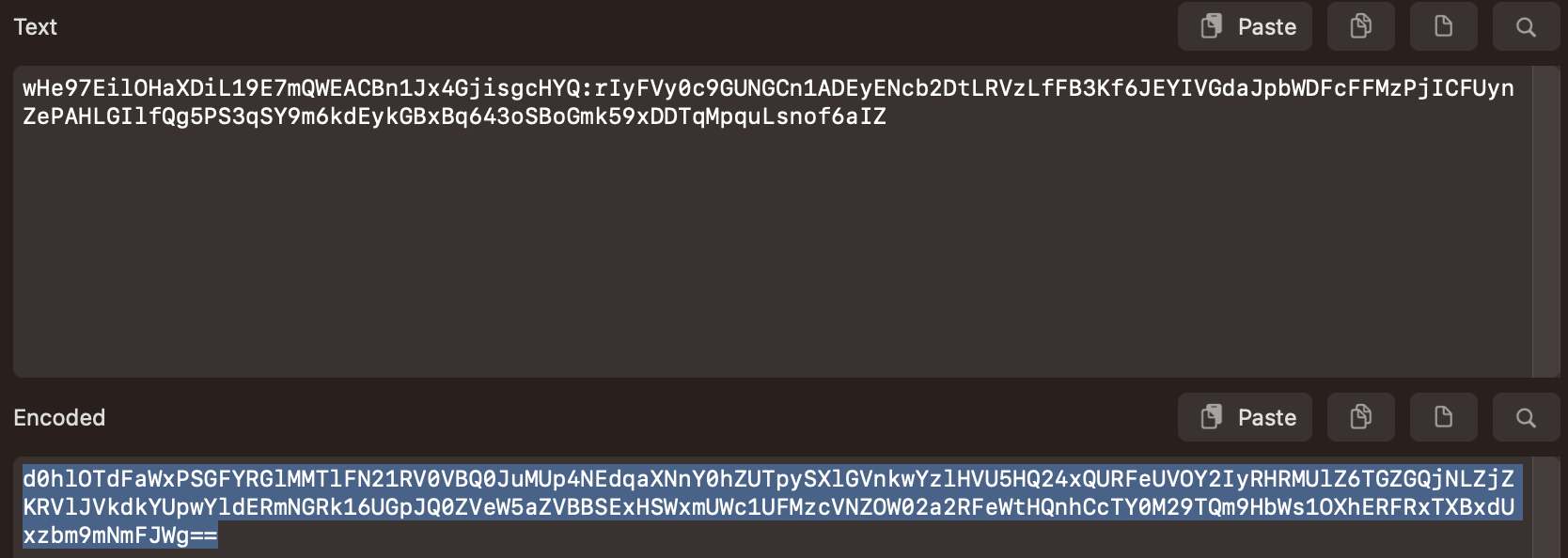 Base64 Encoder Example