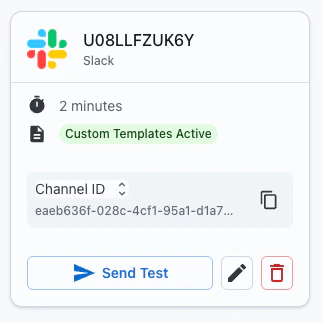 Channel ID on the Poku dashboard