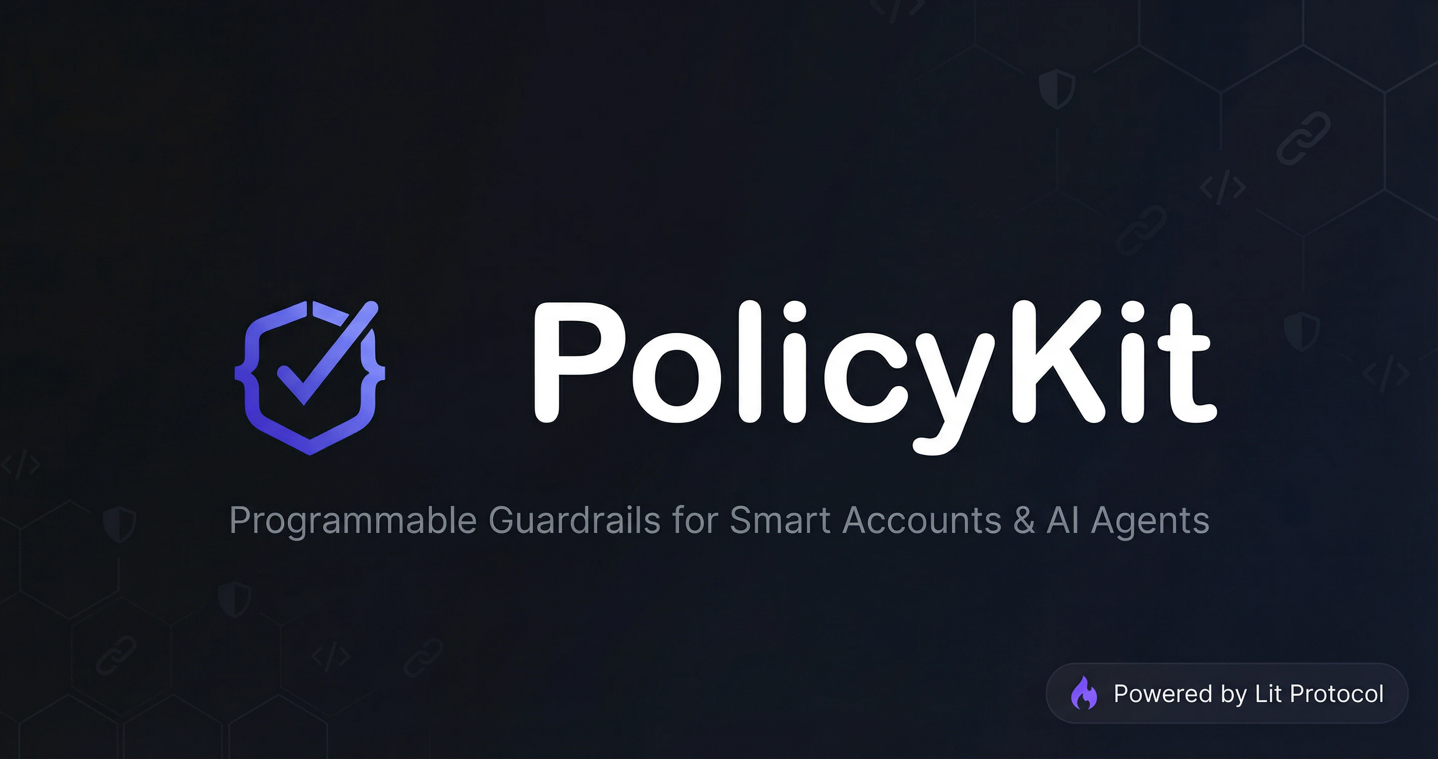 PolicyKit — Programmable Guardrails for Smart Accounts & AI Agents