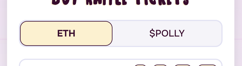 Currency Selection Buttons