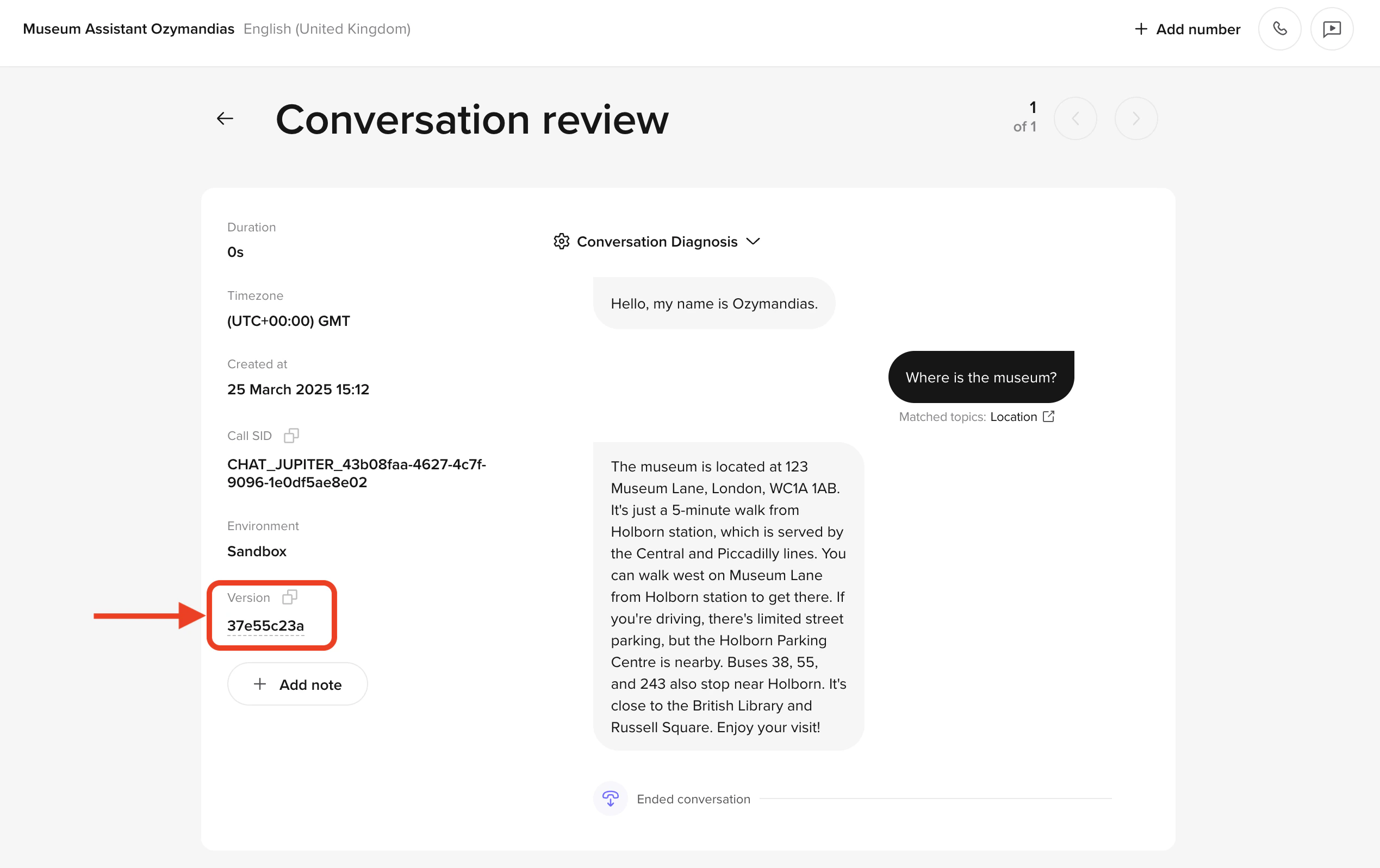 review-version