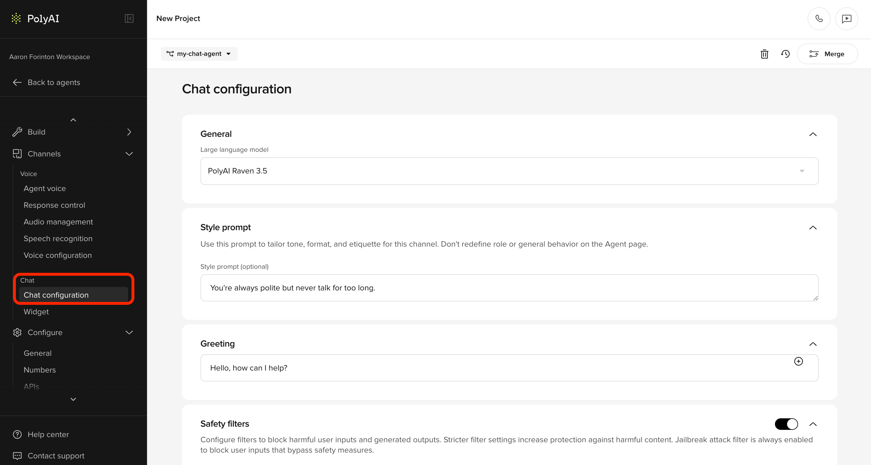 chat-configuration