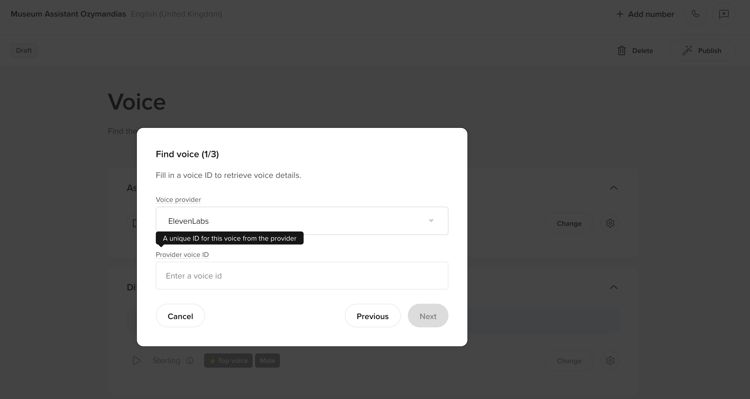 add-voice