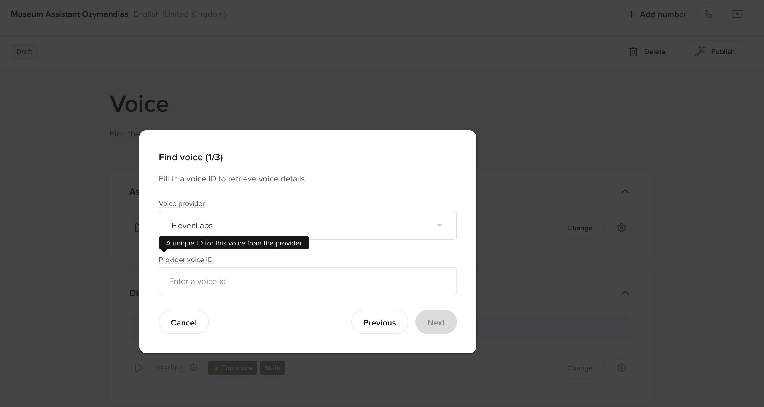 add-voice