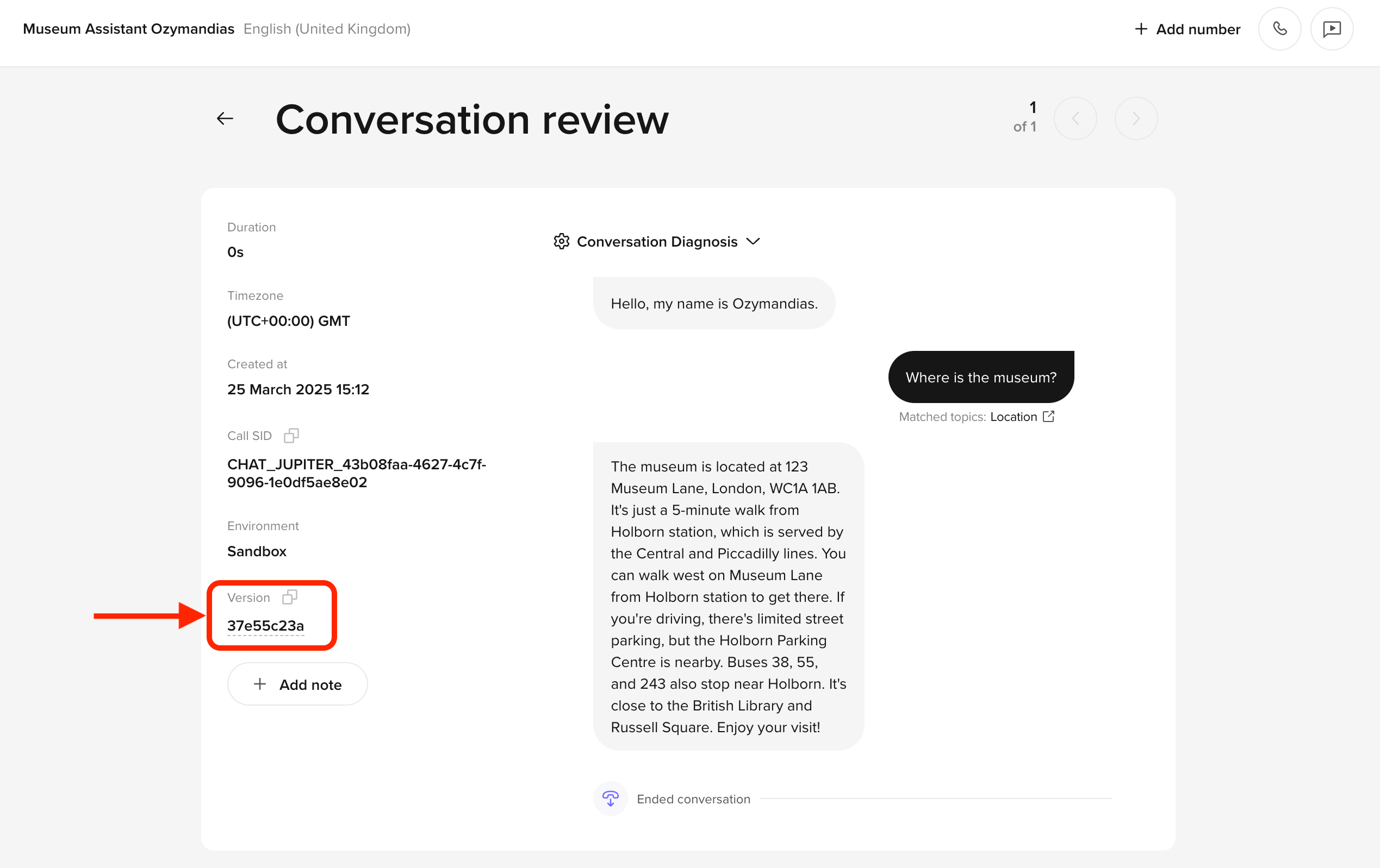 review-version