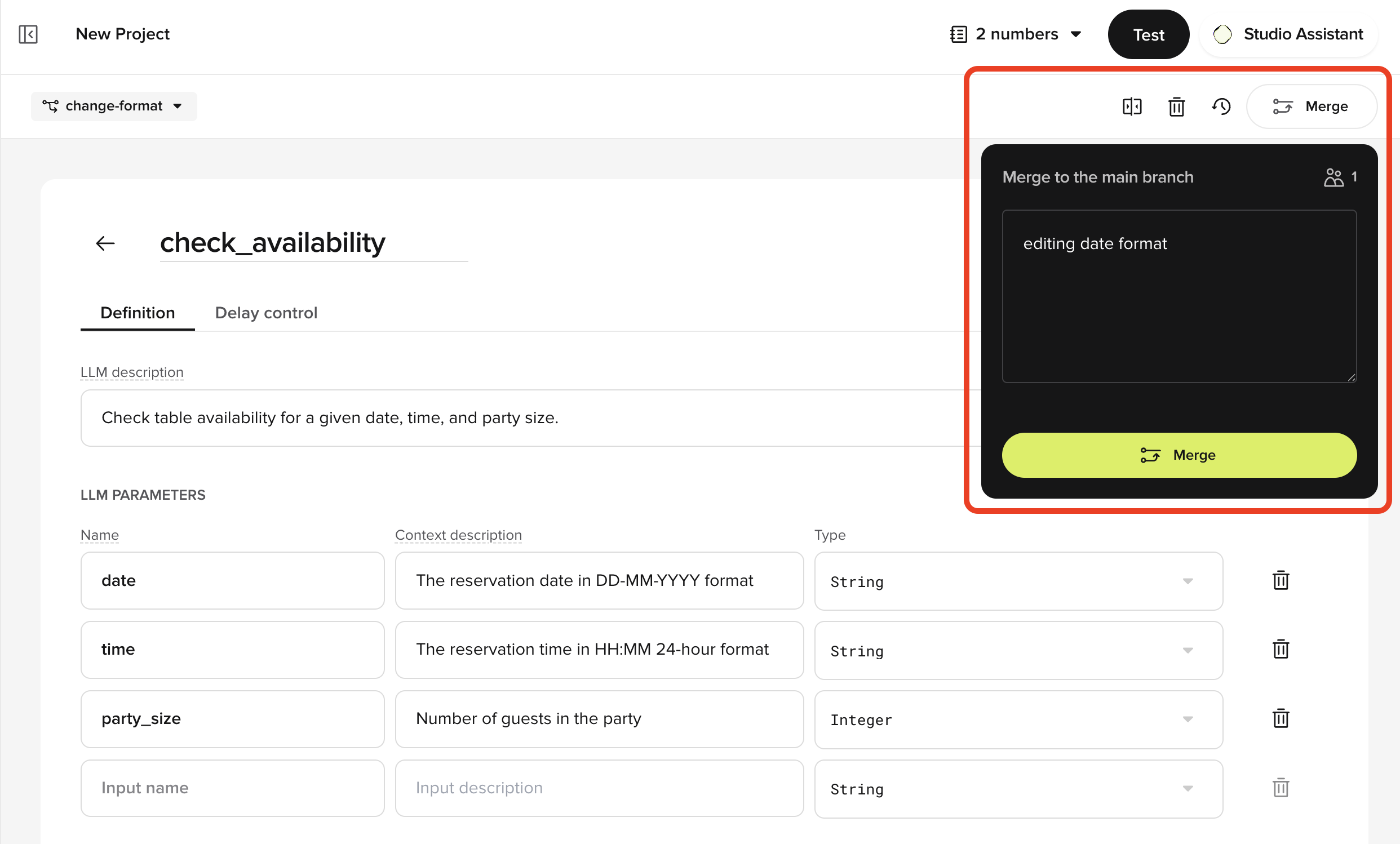 Deployment pipeline showing Sandbox to Live promotion